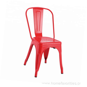 Kindergarten School Furniture Metal Chair With Cushions